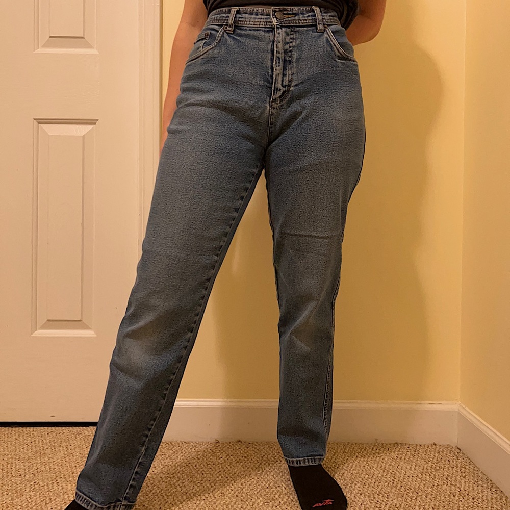 90’ Vintage High Waist Mom Jeans Bill Blass
